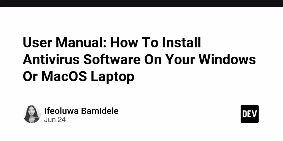 Cover image for Antivirus Software Installation Guide
