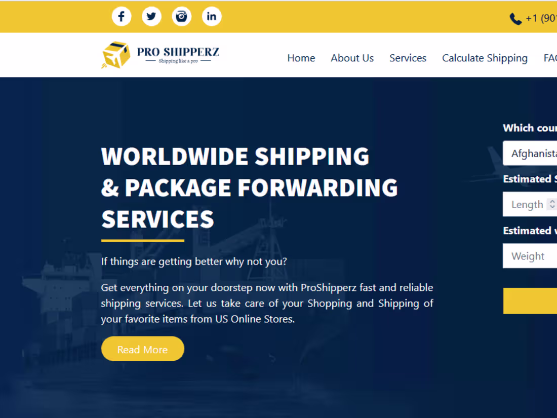 Cover image for Pro shipperz