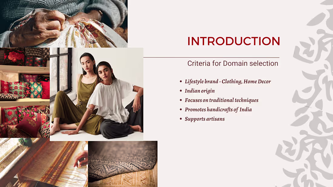 Cover image for Brand identity project of Anokhi on Behance