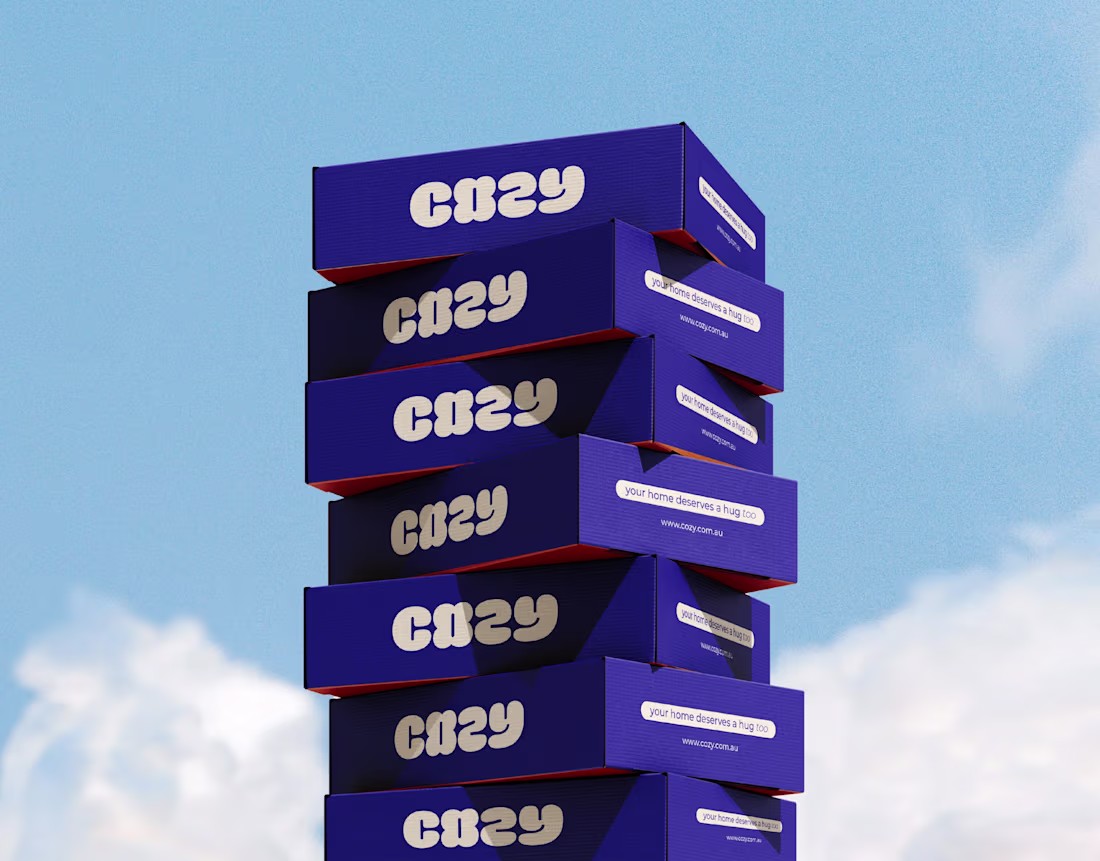 Cover image for Cozy – Soft & Stylish Brand Identity for Bedding