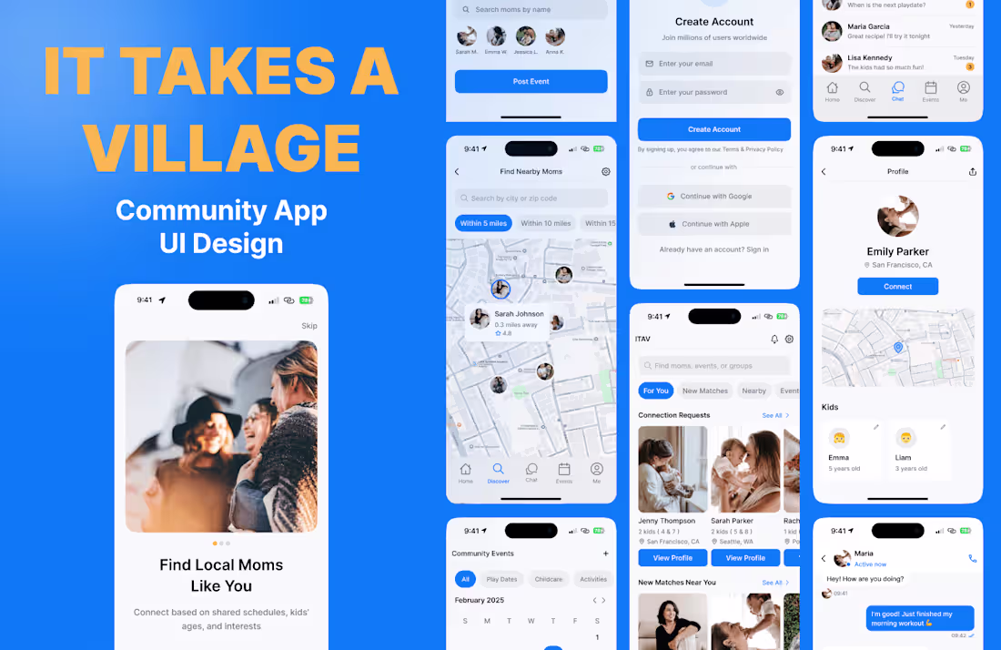 Cover image for UX/UI Design for ITAV Mobile App