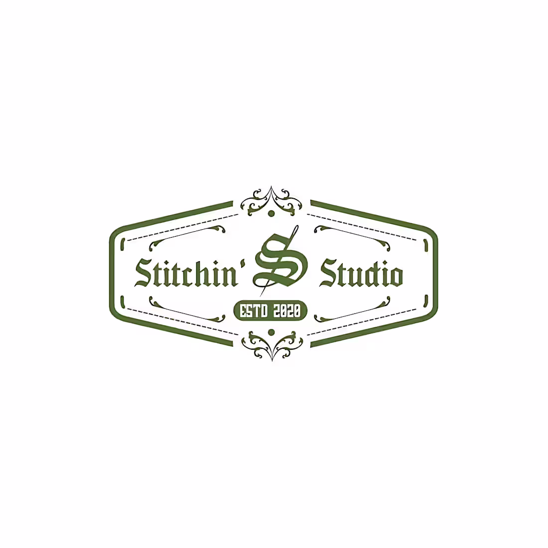 Cover image for Stitchin Studio (Logo and Business Card Design)