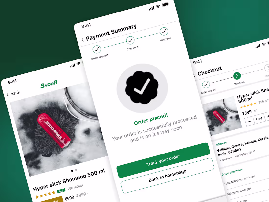 Cover image for Interface design for mobile application