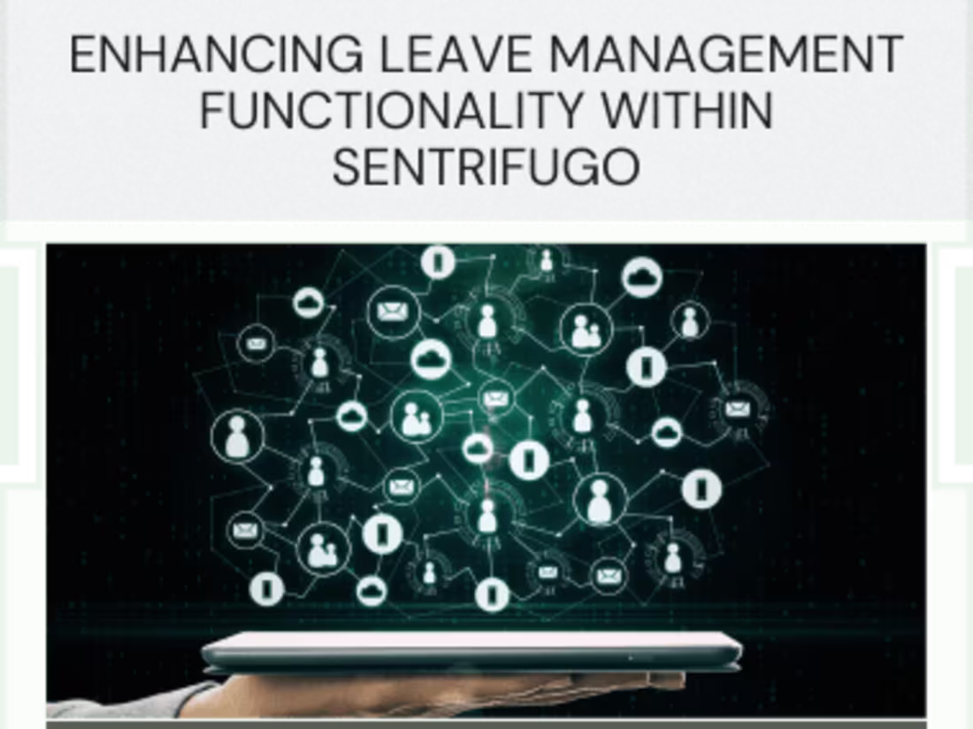 Cover image for Enhancing Leave Management Functionality within Sentrifugo