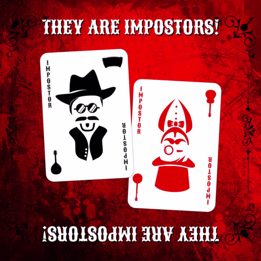 Cover image for They Are Impostors! - Album by Adrian H. Z. Kunzmann & Friends