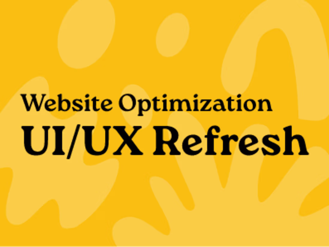 Cover image for  Website Optimization: UI/UX Redesign