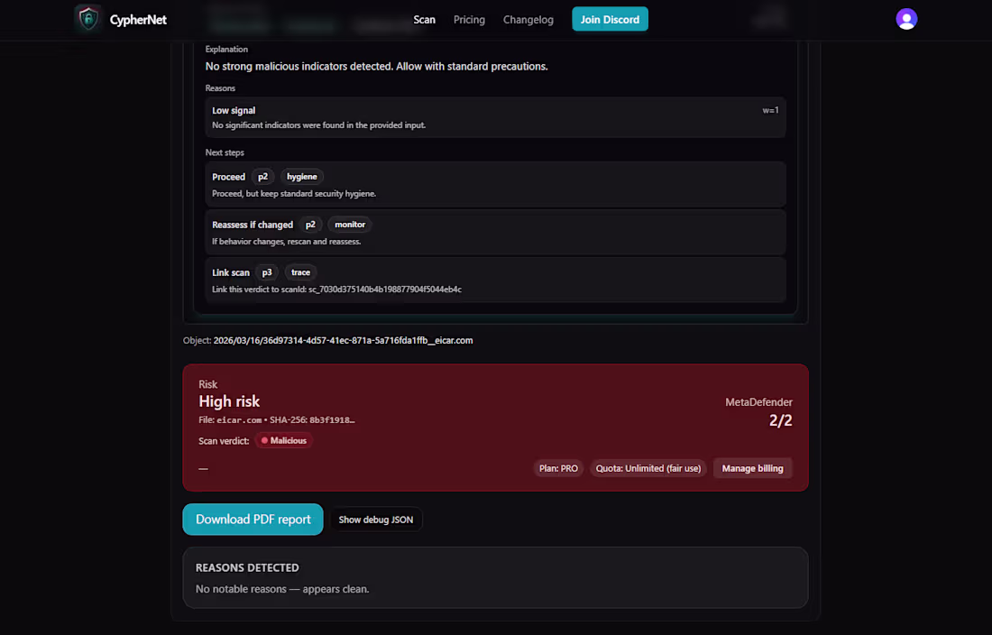 Cover image for Secure file upload malware scanning