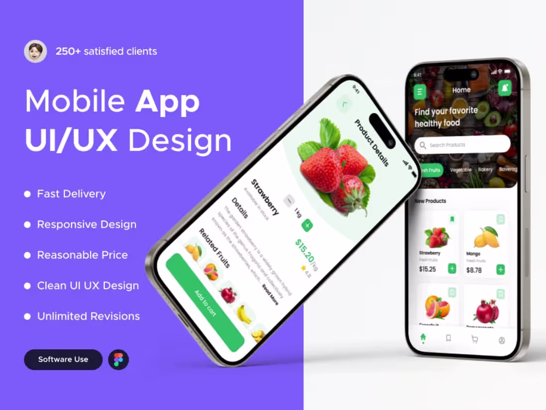 Cover image for Mobile App UI Design