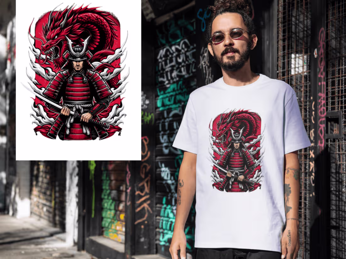 Cover image for I will create custom best illustration for t shirt design