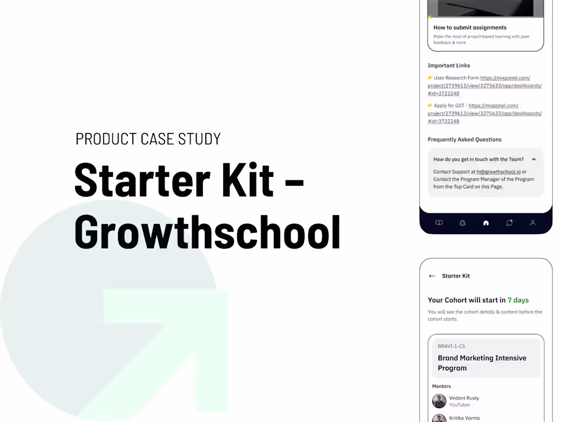 Cover image for Starter Kit - Product Design Case Study