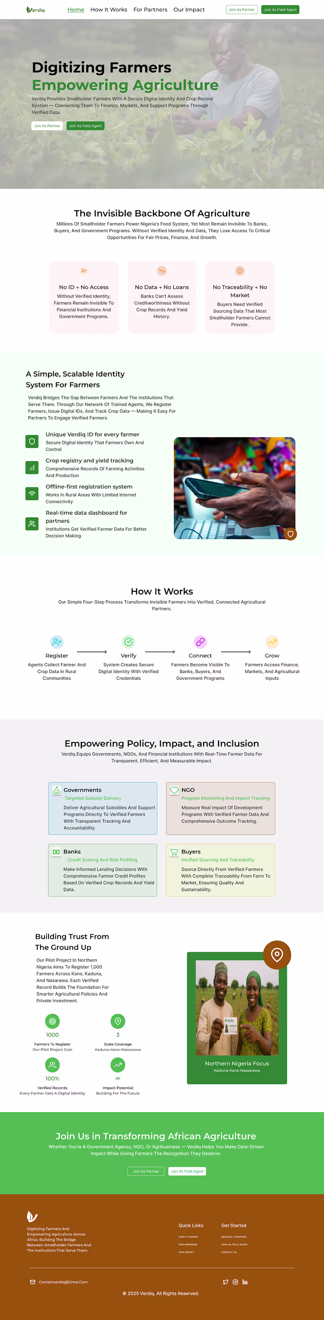 Cover image for Verdiq is an agricultural digital identity and traceability ...