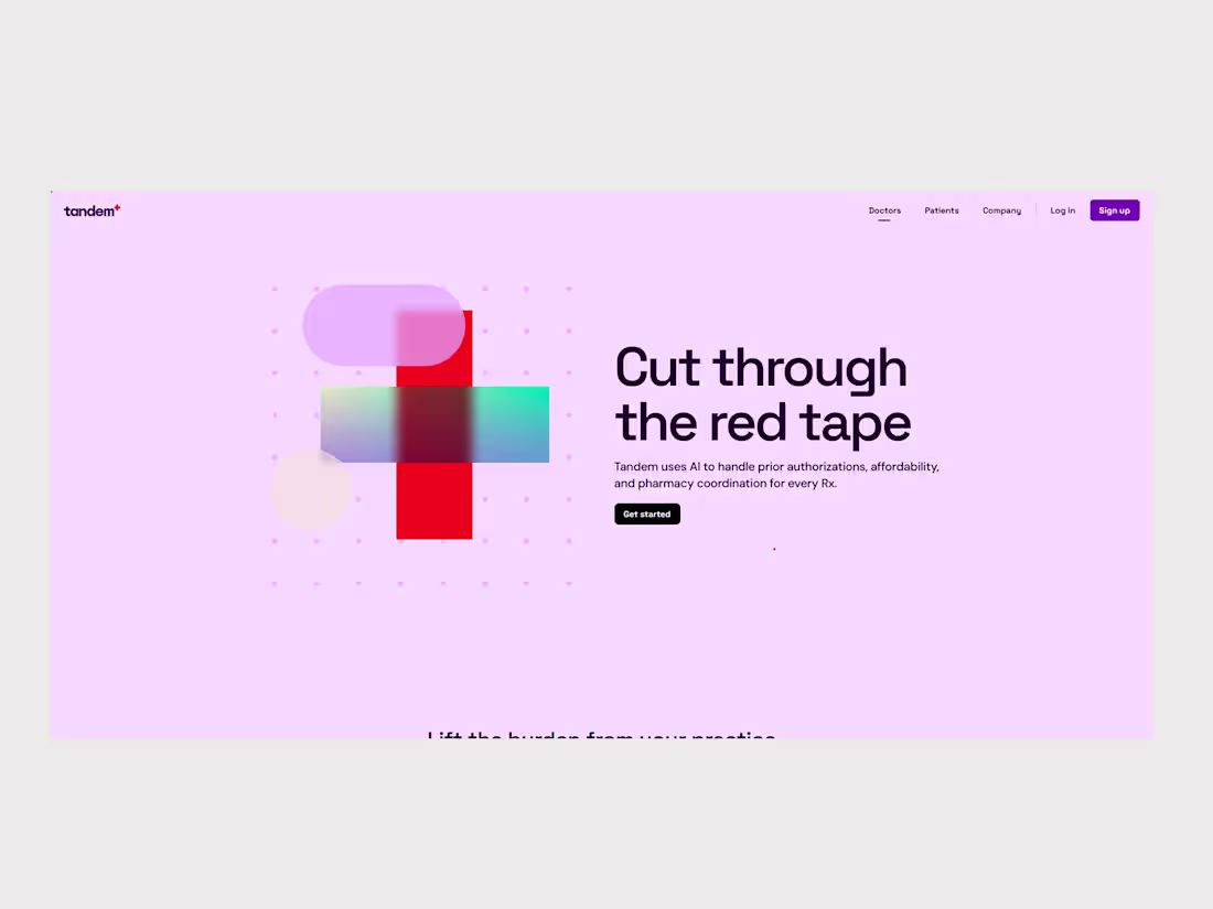 Cover image for Tandem Marketing Site Development