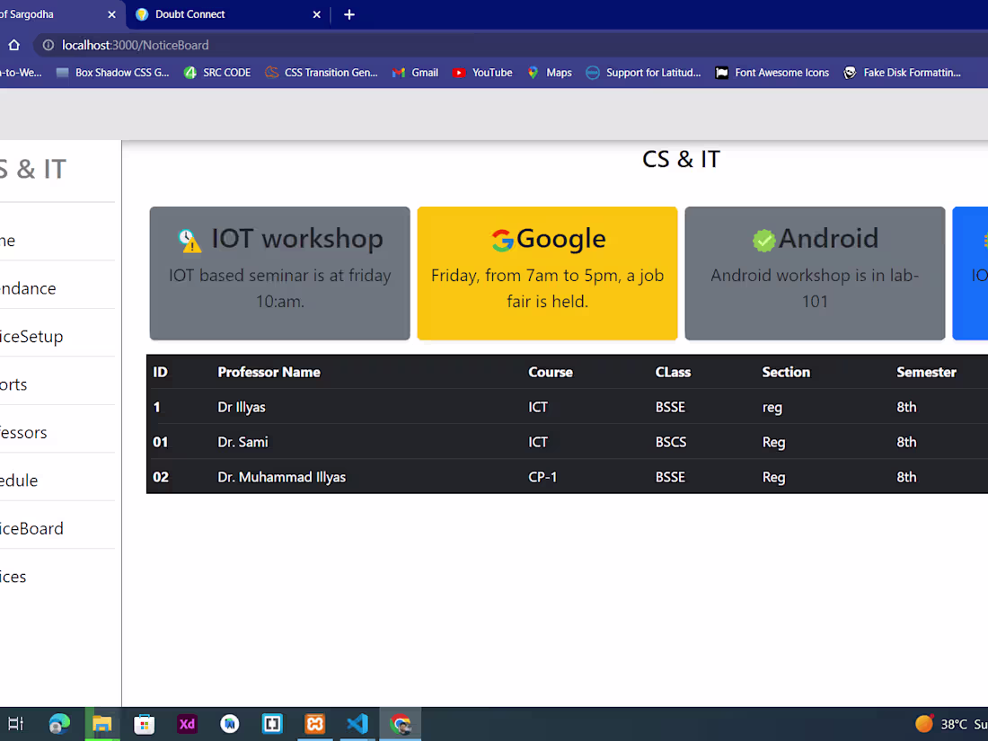 Cover image for Biometric attendance Management system