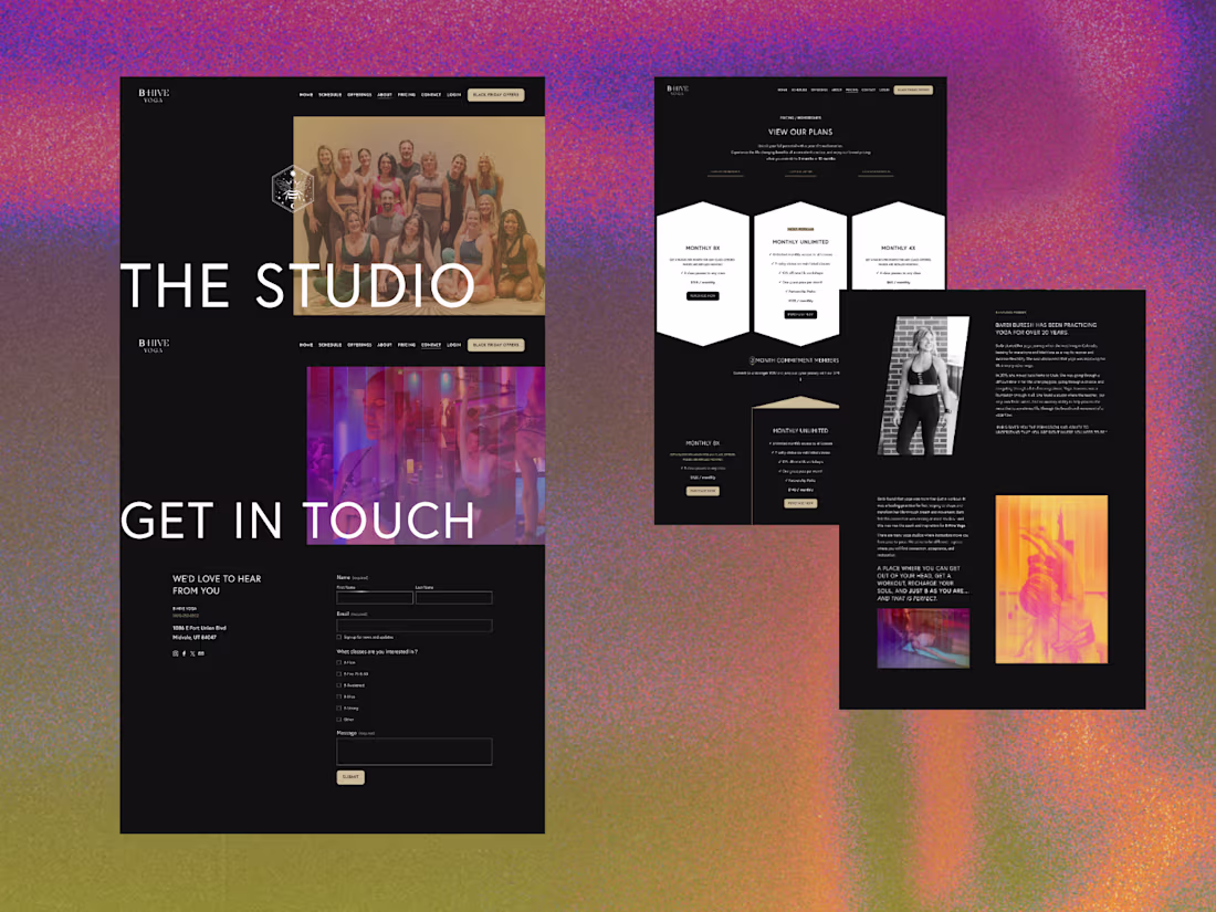 Cover image for We built Bhive Yoga Studio’s