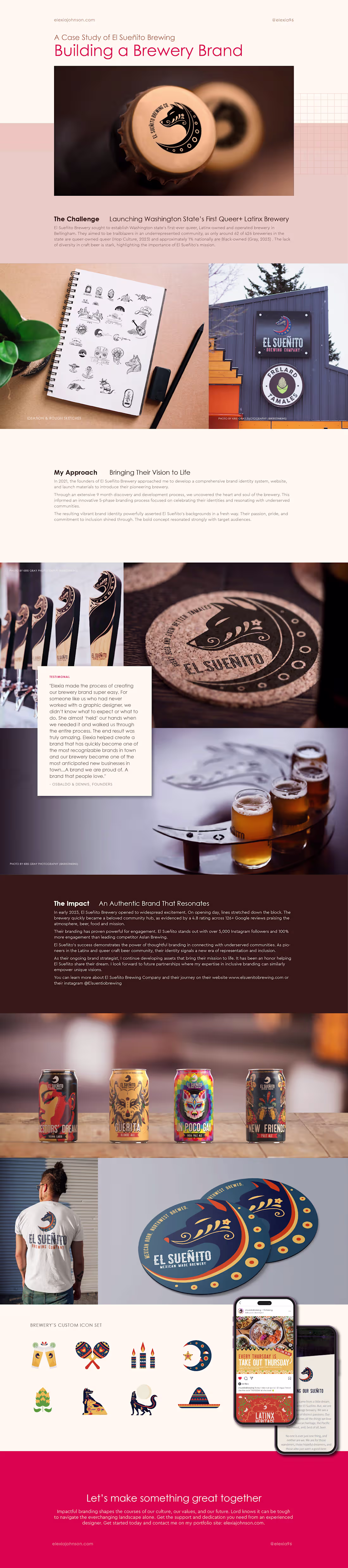 Cover image for El Sueñito Brewery Brand Identity & Design