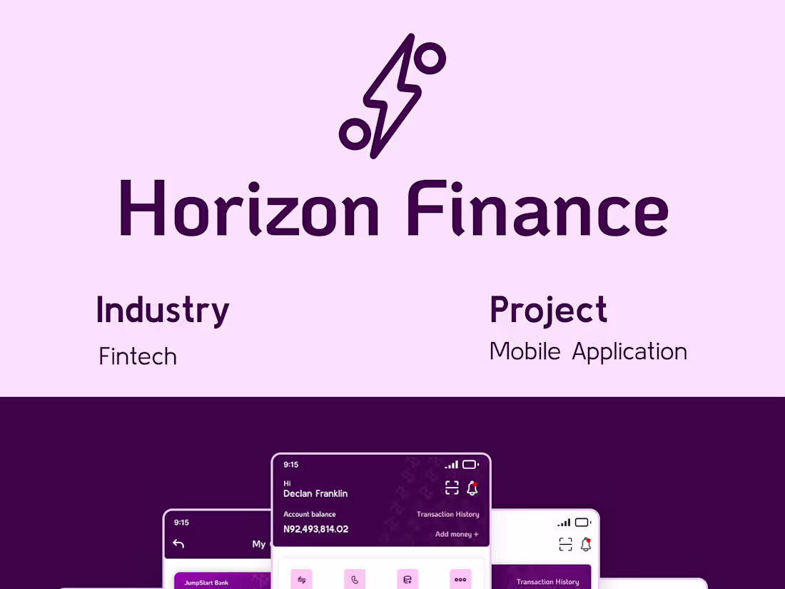 Cover image for Horizon FInance