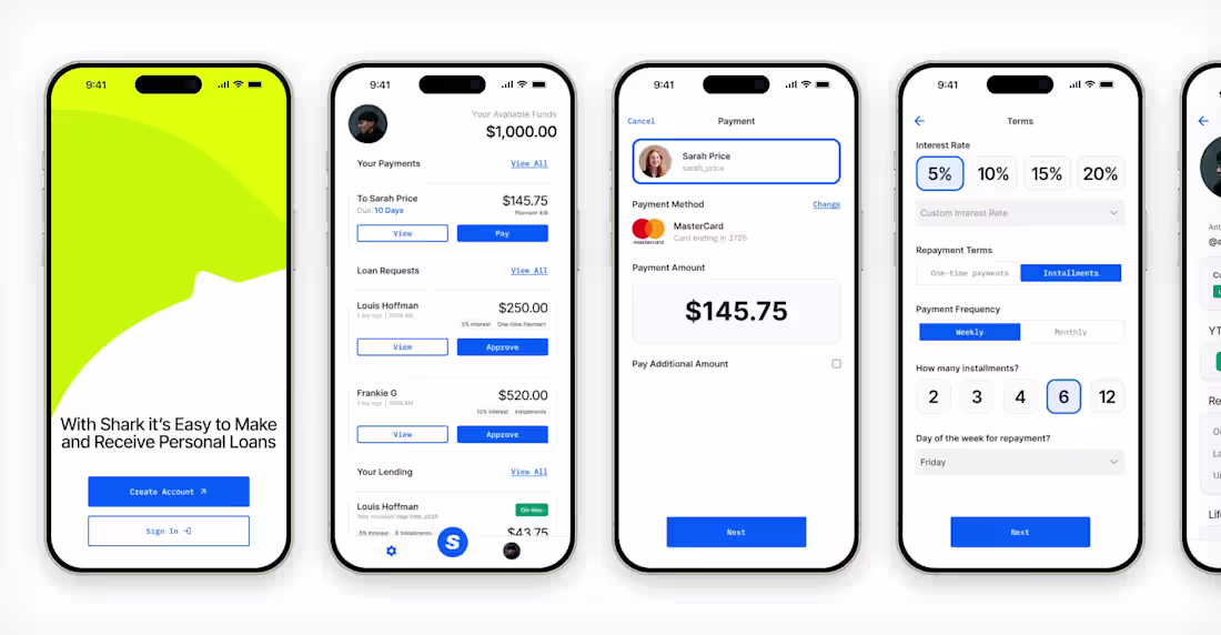 Cover image for Shark: A Peer-to-Peer Lending Platform