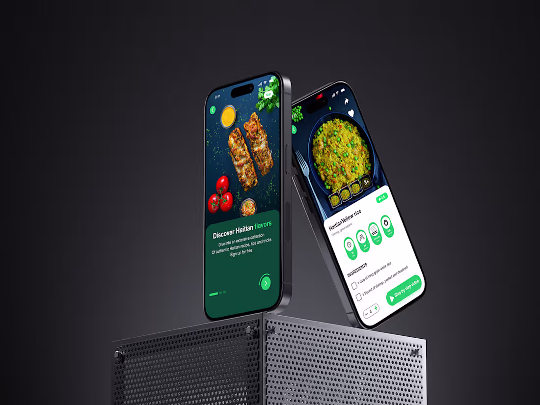 Cover image for Goute Recipe App :: Behance