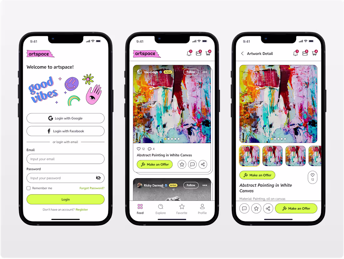 Cover image for Art Space - Digital Art Auction