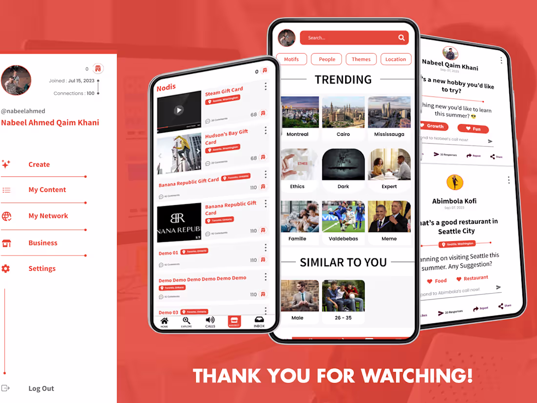 Cover image for Nodis UI/UX Design Project