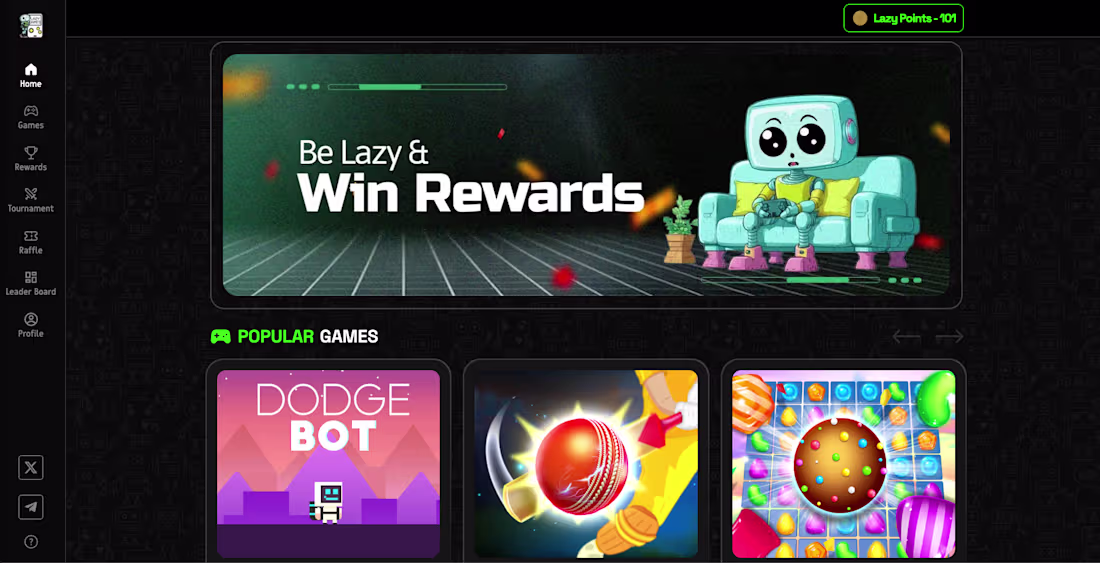 Cover image for LazyGames | NextJs | NodeJs