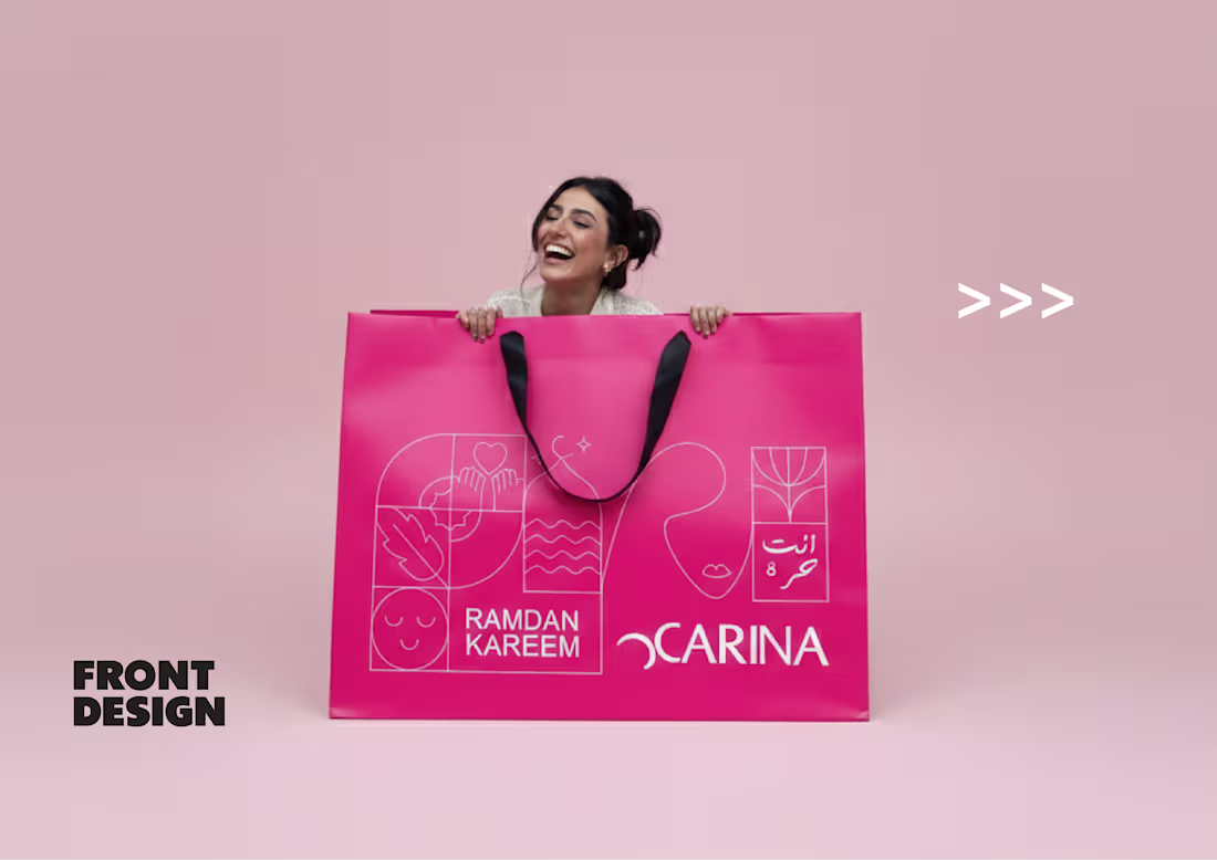 Cover image for CARINA shopping bag design for