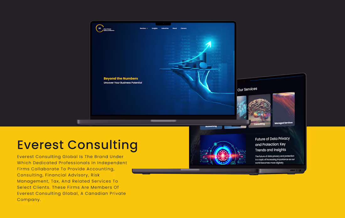 Cover image for Everest Consulting Website