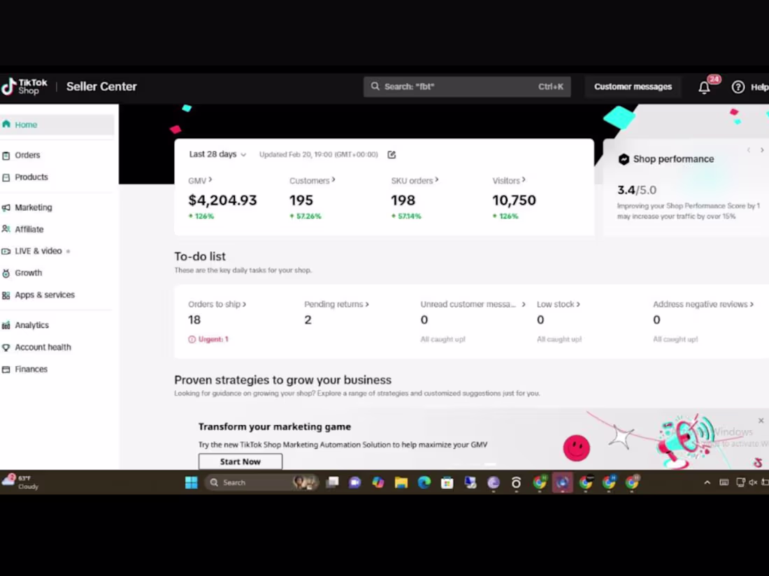 Cover image for Tiktok Shop Growth & Affiliate Marketing Manager.