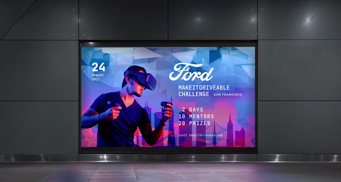 Cover image for Ford Visual Identity Concepts for MakeItDriveable