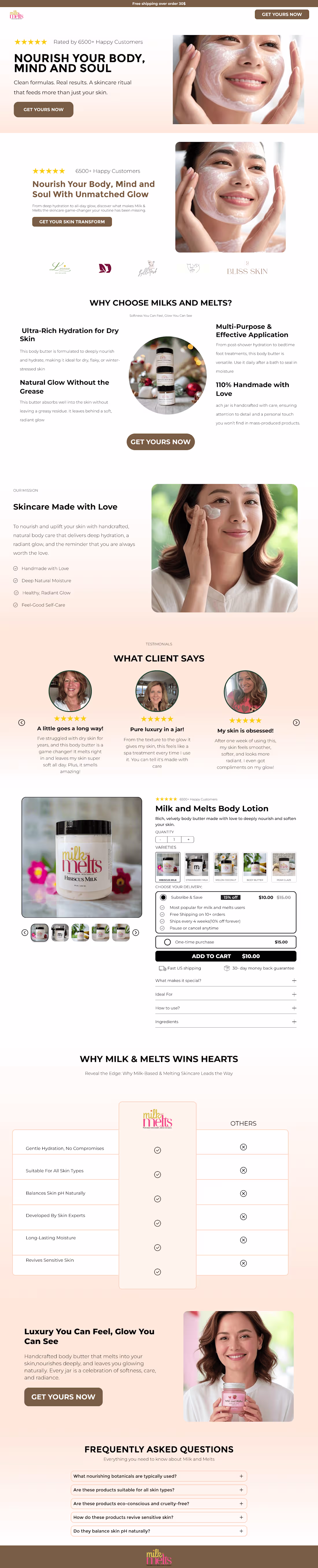 Cover image for High Converting Landing Page