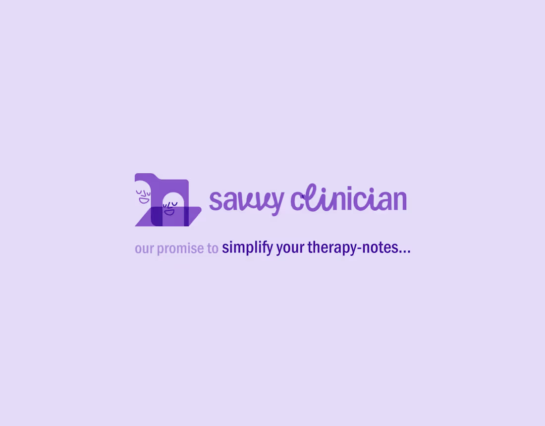 Cover image for Savvy Clinician - Brand Identity and UX/UI Design