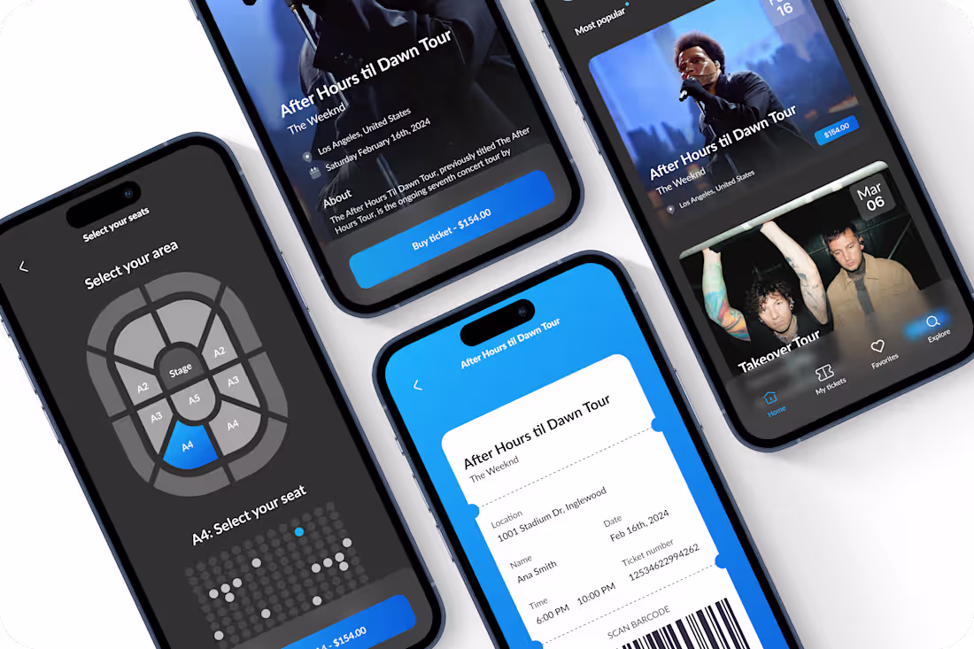 Cover image for 🎵 Concert-booking app