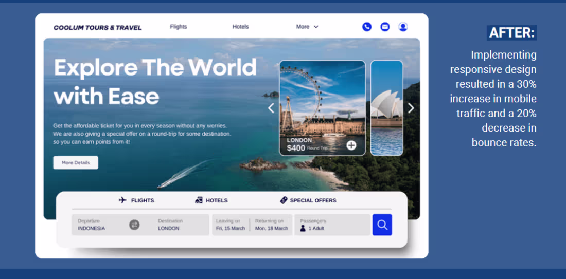 Cover image for Travel Website 