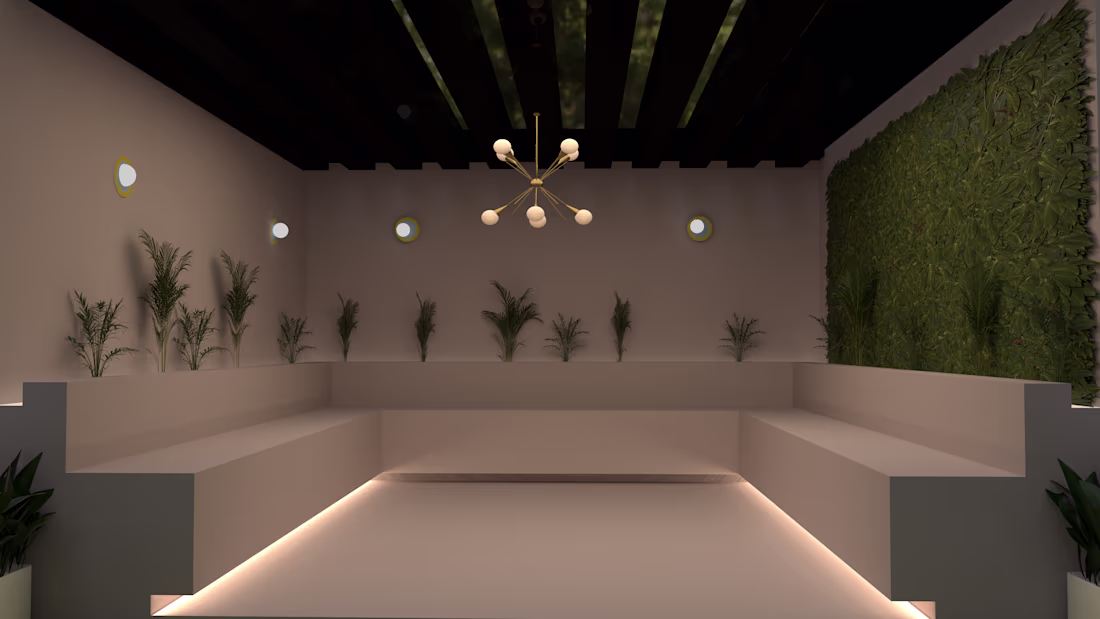 Cover image for Pergola Design with warm lighting