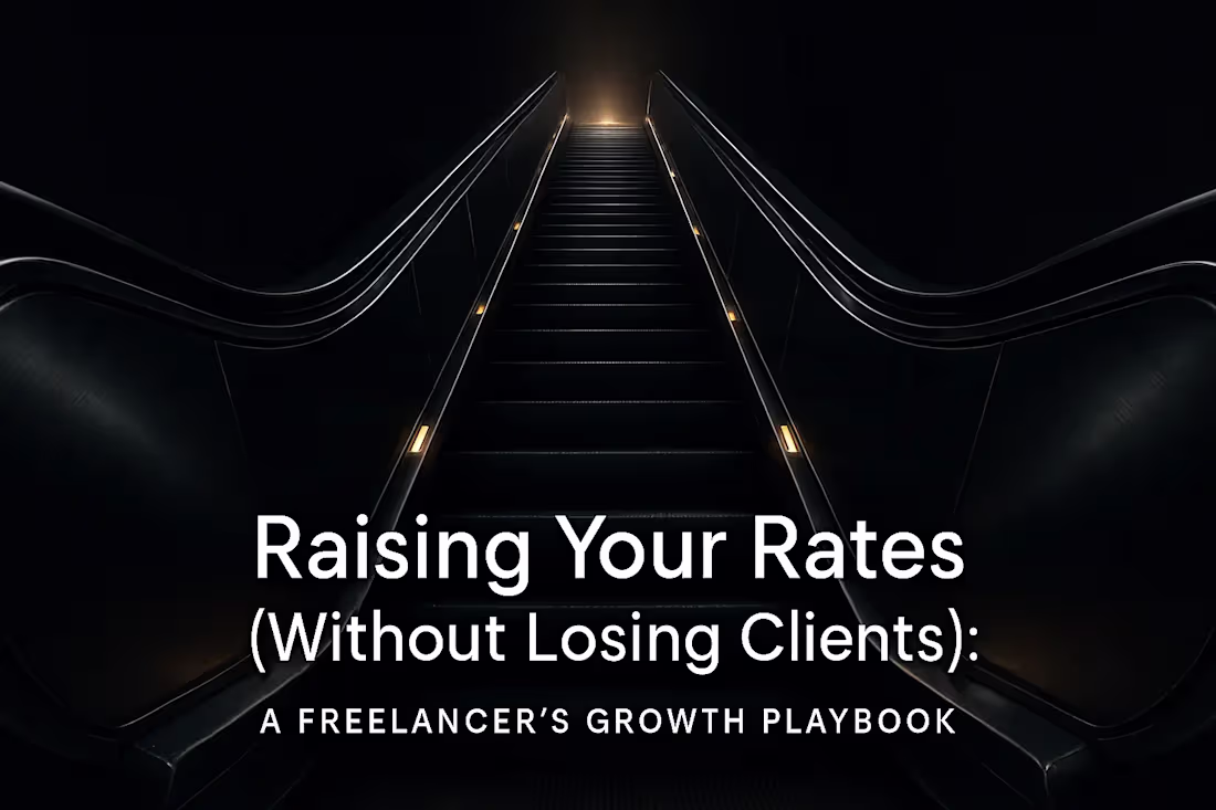 Cover image for Raising Your Rates (Without Losing Clients): A Freelancer’s Growth Playbook