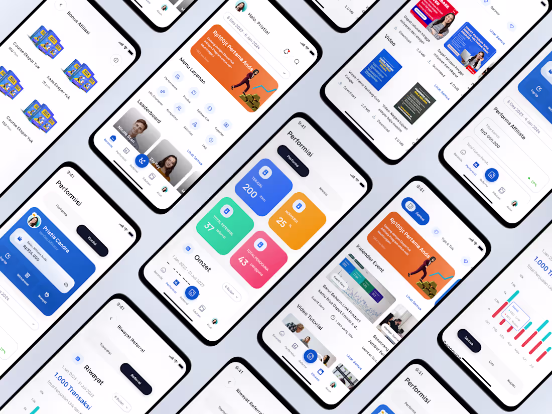 Cover image for Rich Affiliate Mobile App Development