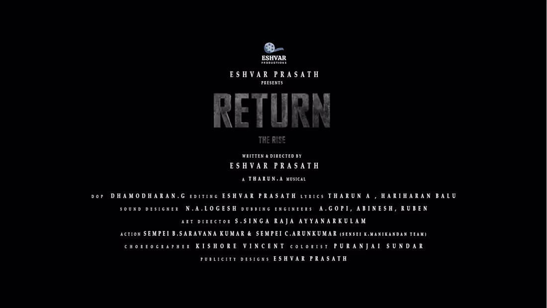 Cover image for Currently our team working on a tamil pilot film called retu...