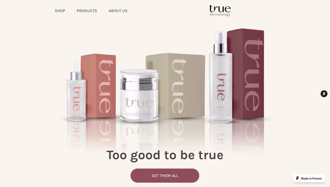 Cover image for Modern SaaS Landing Page Design with Framer