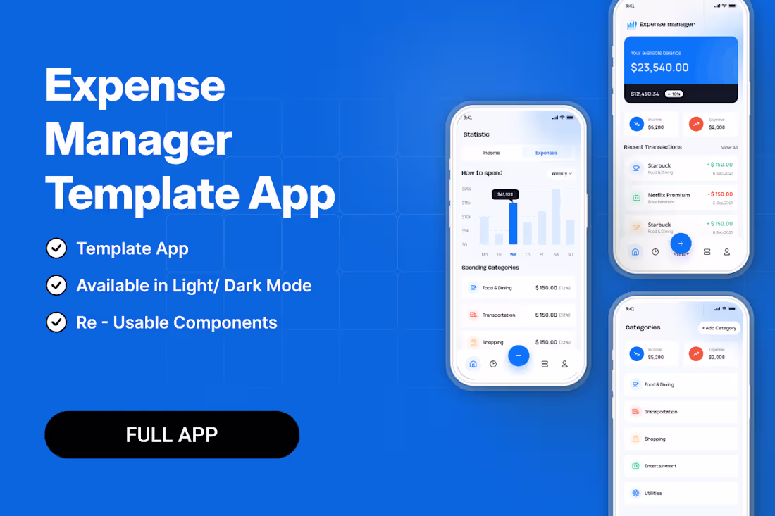 Cover image for Expense Manager App Development