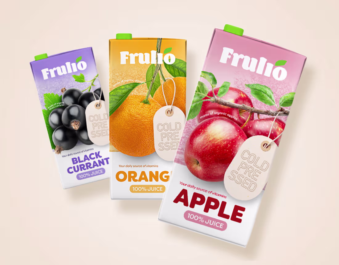 Cover image for Juice Packaging - Frulio, 2025