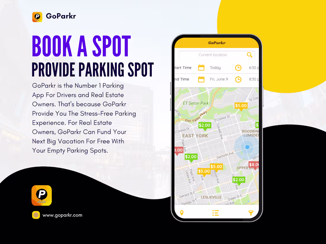 Cover image for GoParkr | React Native