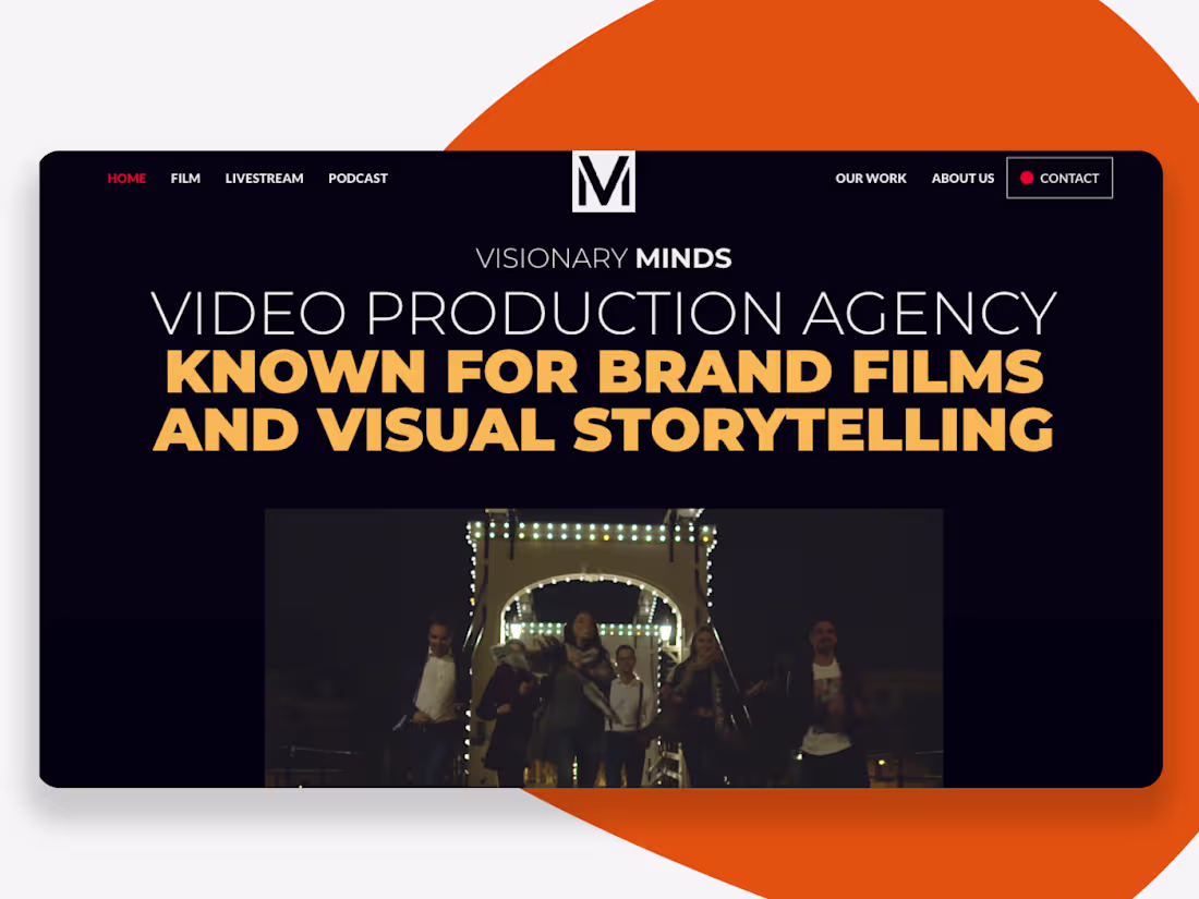 Cover image for Visionary Minds Website Rebuild & Brand Refresh