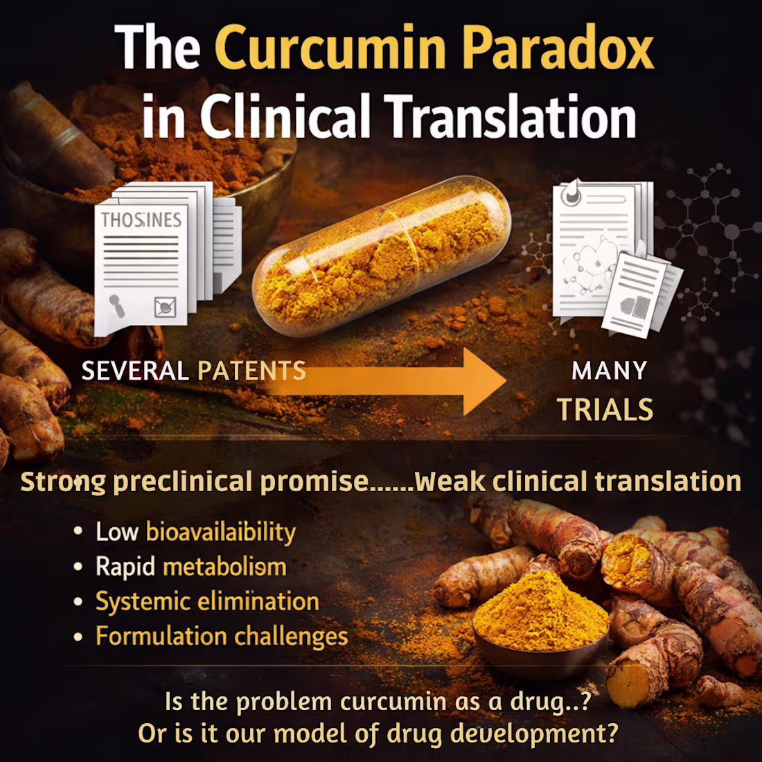 Cover image for Curcumin: A Case Study in