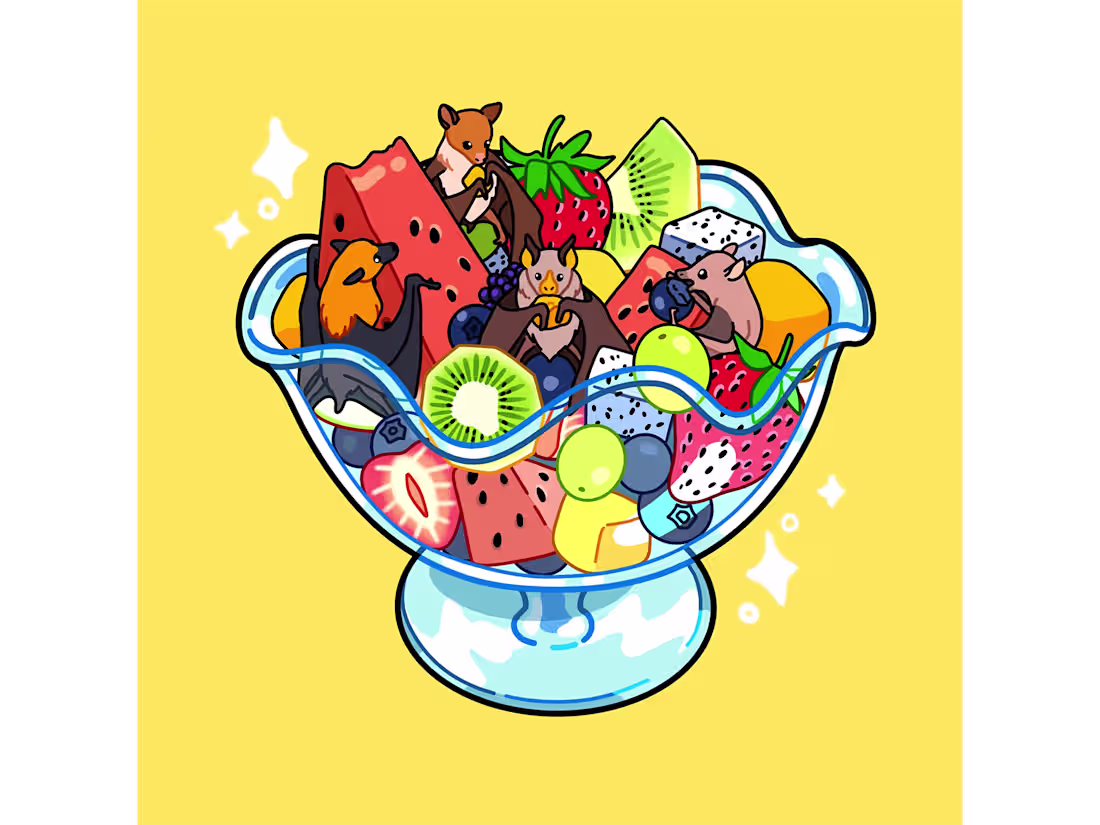 Cover image for Fruit Bat Illustration