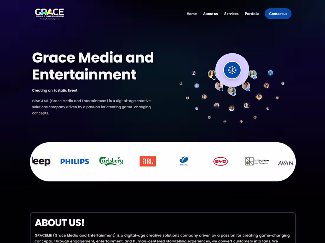Cover image for GraceMe - Grace Media and Entertainment