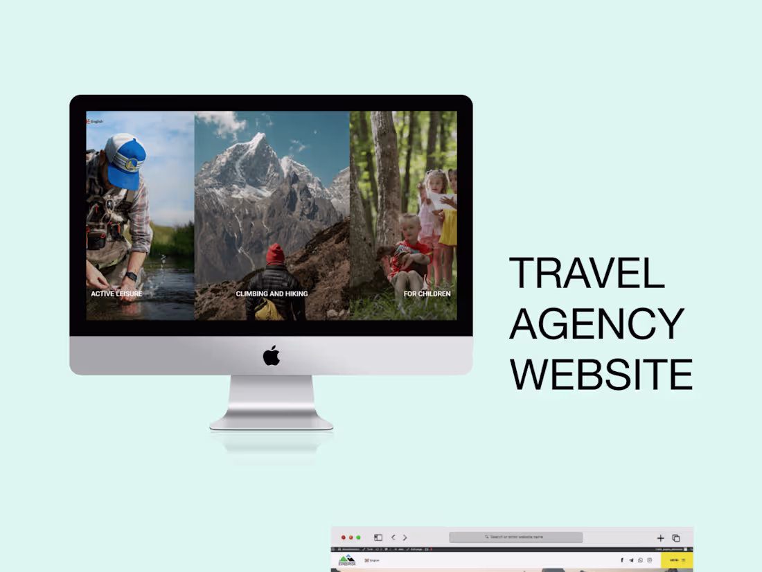 Cover image for Travel agency