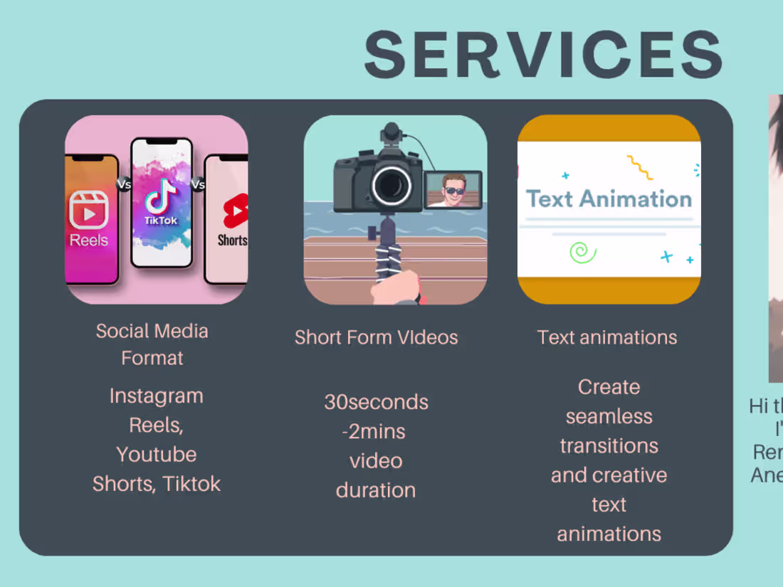 Cover image for Short Form Video Editing