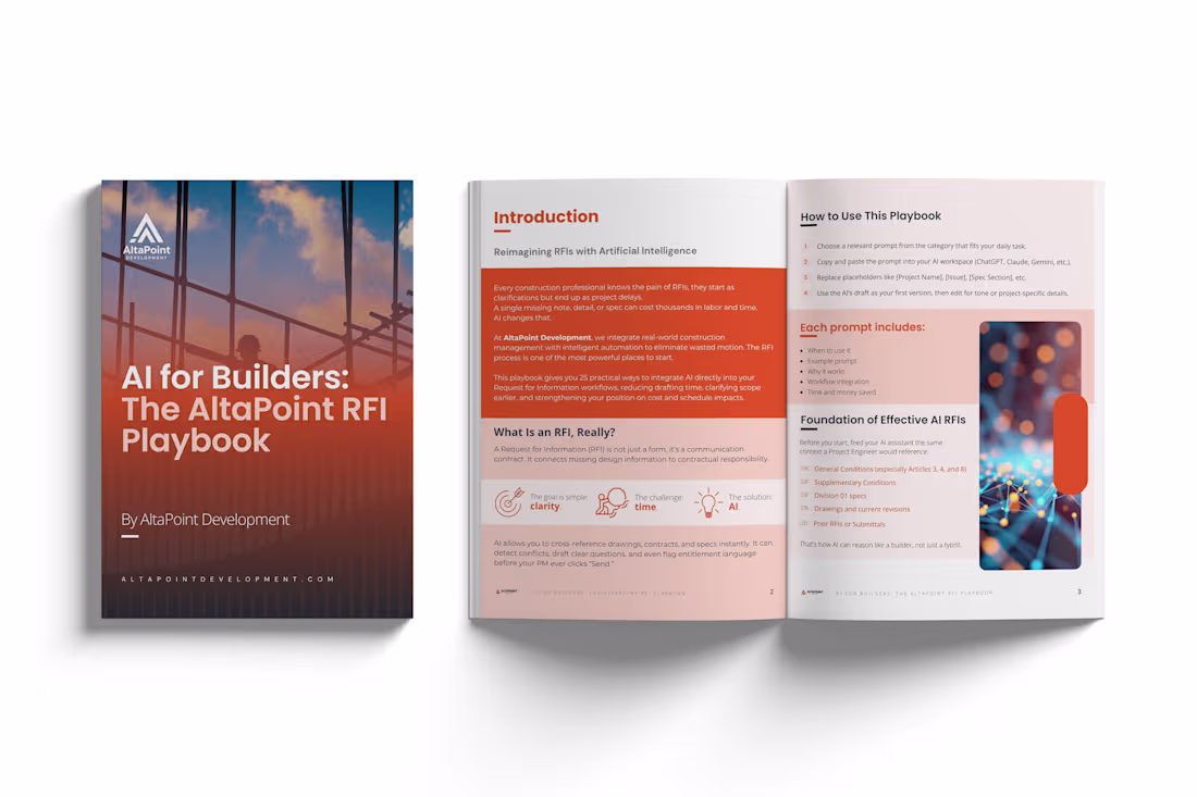 Cover image for eBook PDF for a Construction/Real Estate firm