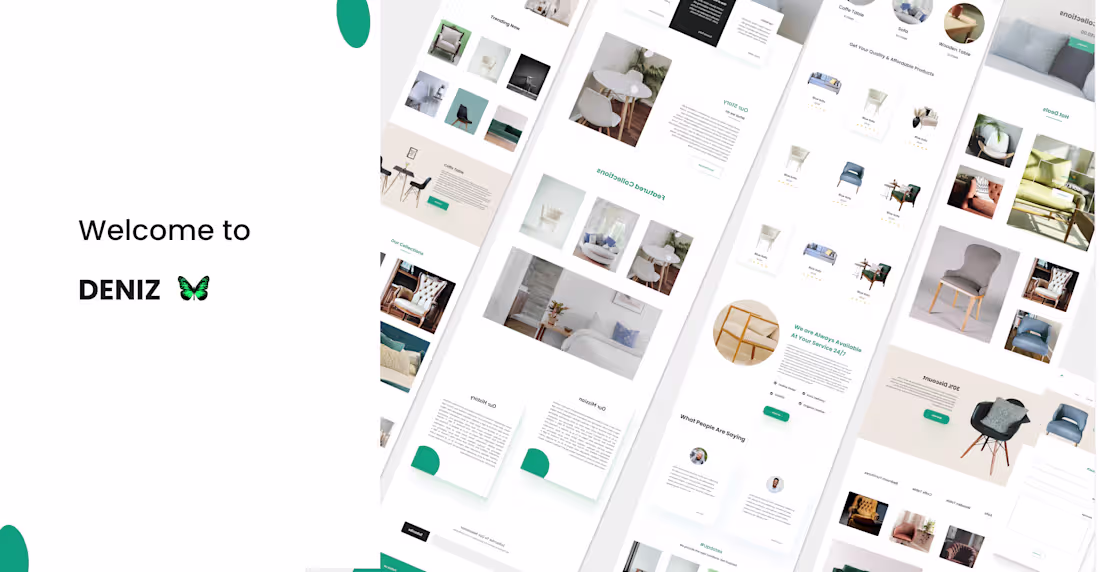 Cover image for Furniture web mini design