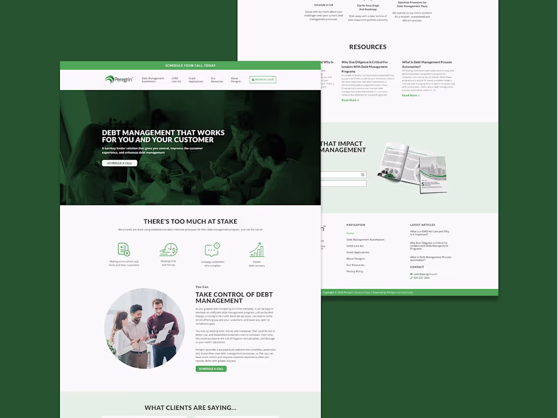 Cover image for Peregrin | Web Design and Development On Elementor Pro